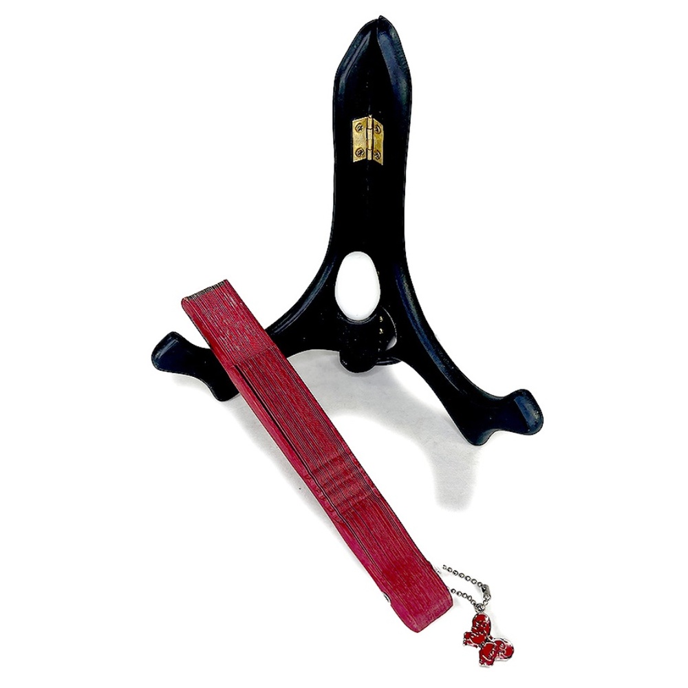 Vintage Anna Sui Red Sensu Fan & Light Stand from Japan - Picture 3 of 5